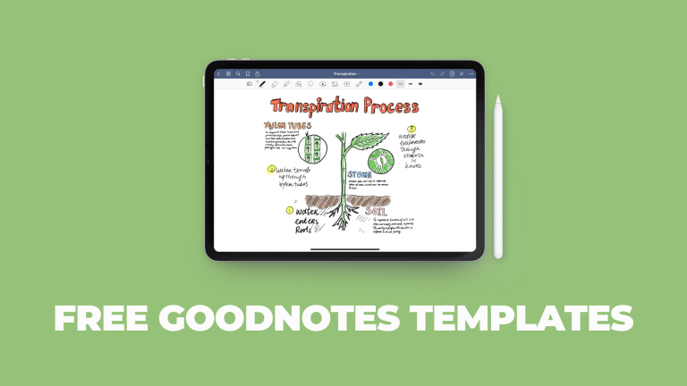 free goodnotes templates
