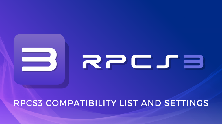 rpcs3 compatibility list and best settings